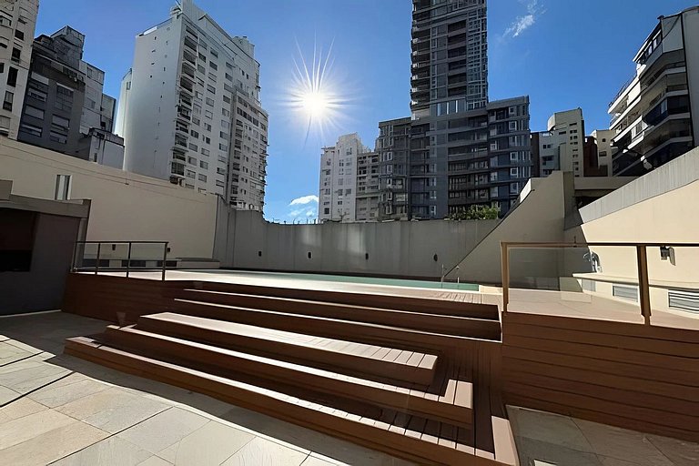 Río, parque y calma en Dorrego 1