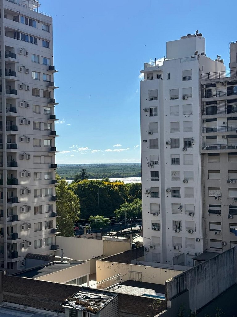 Río, parque y calma en Dorrego 1