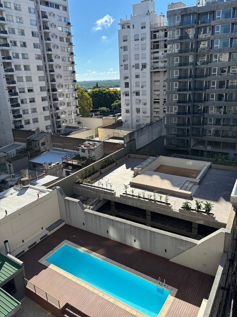 Río, parque y calma en Dorrego 1